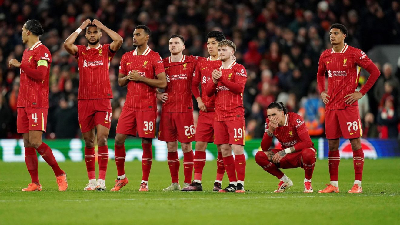 Liverpool players are devastated
