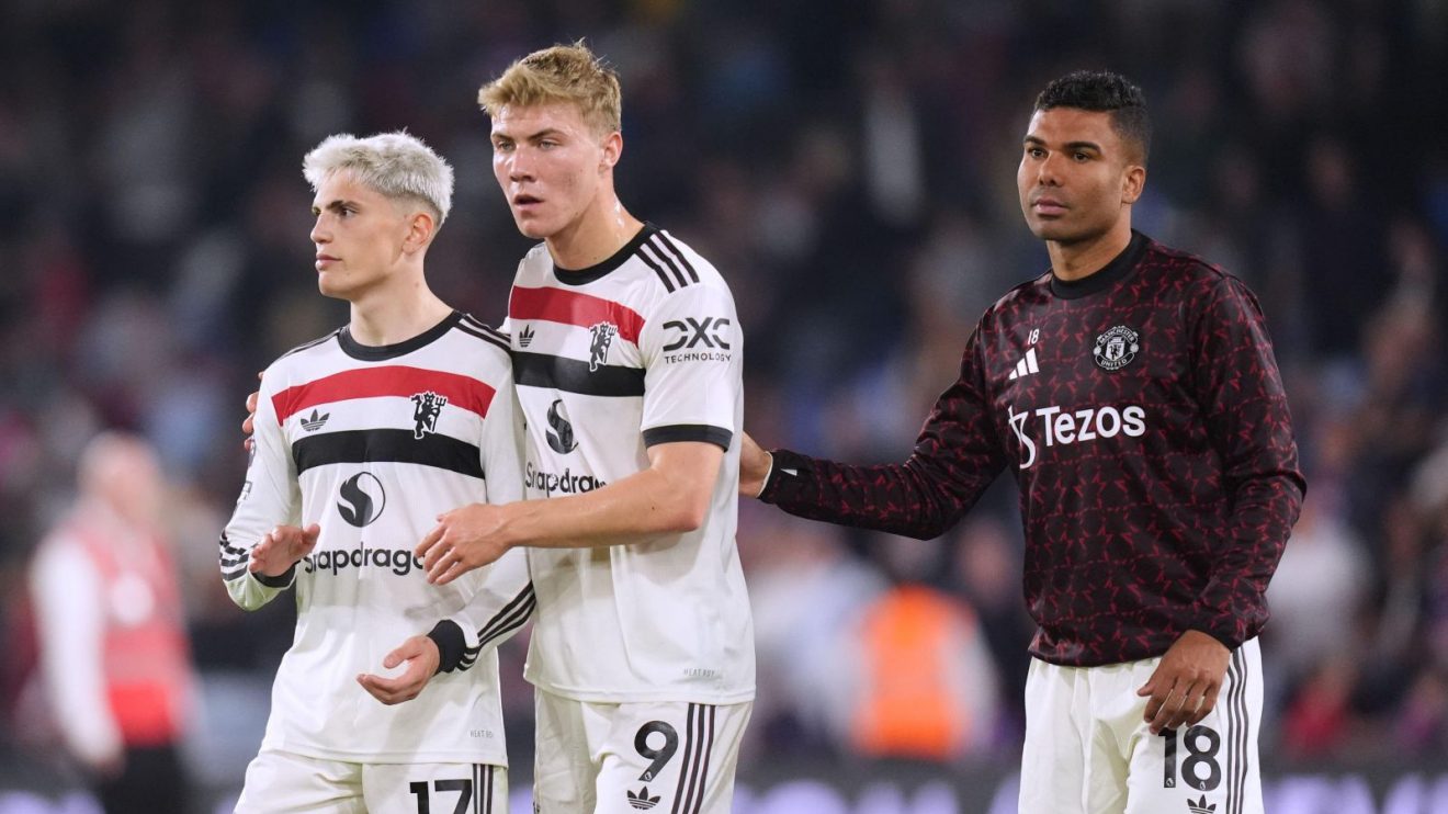 Man Utd Garnacho Hojlund Casemiro