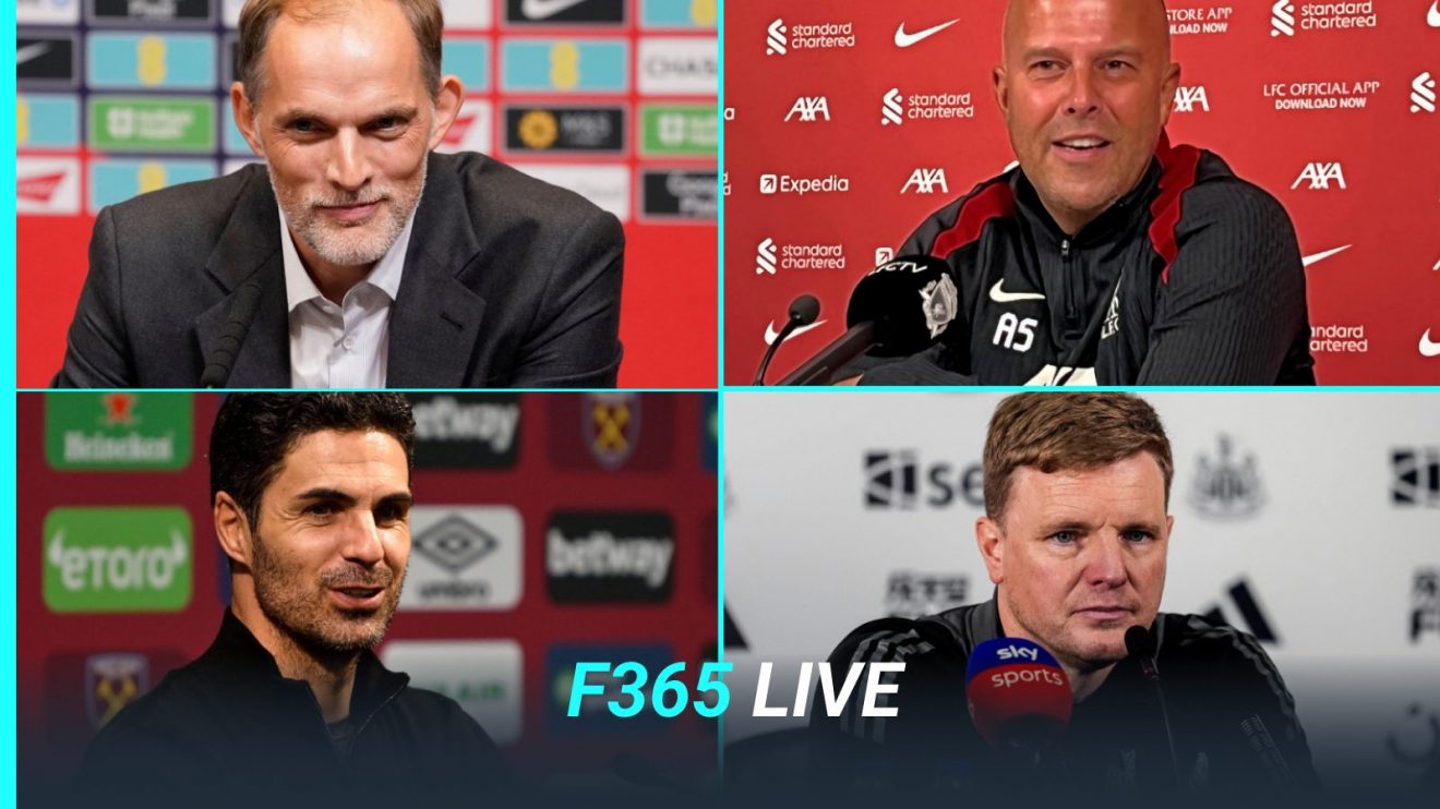 Thomas Tuchel, Arne Slot, Mikel Arteta, Eddie Howe.