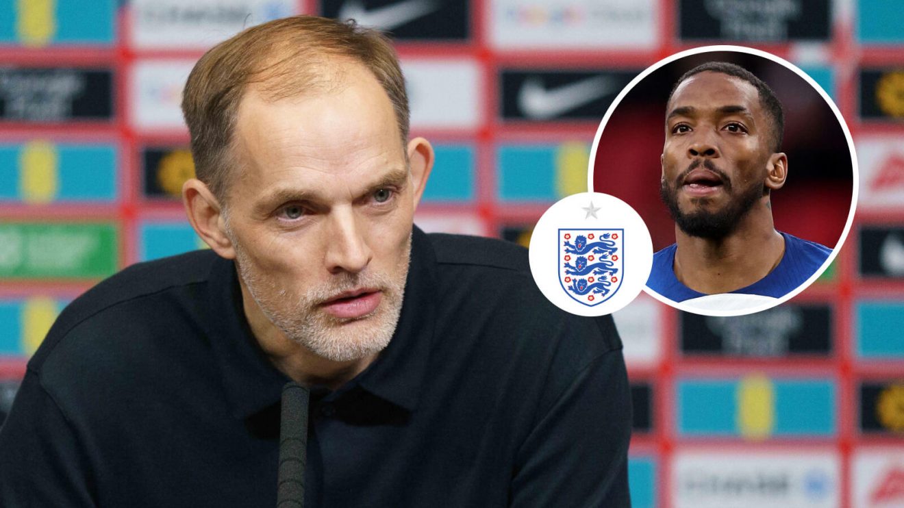 England boss Thomas Tuchel and Ivan Toney