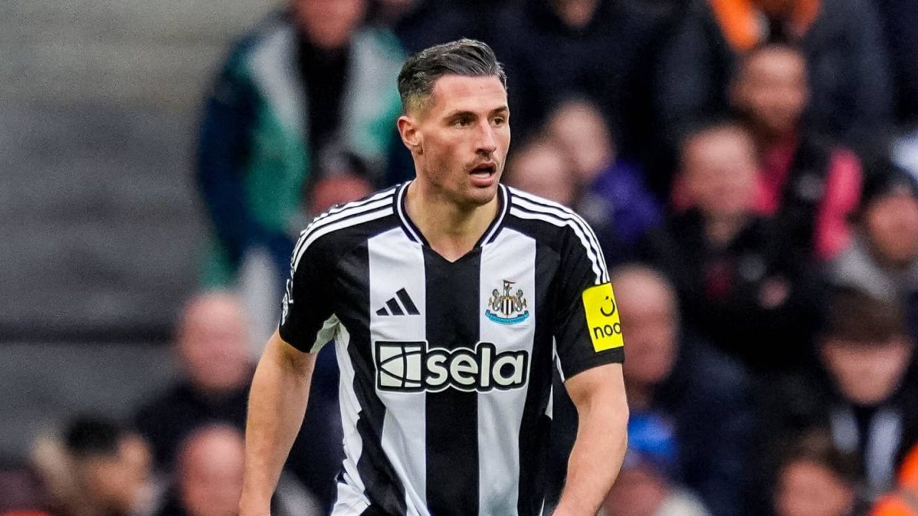 Fabian Schar, Newcastle, February 2025