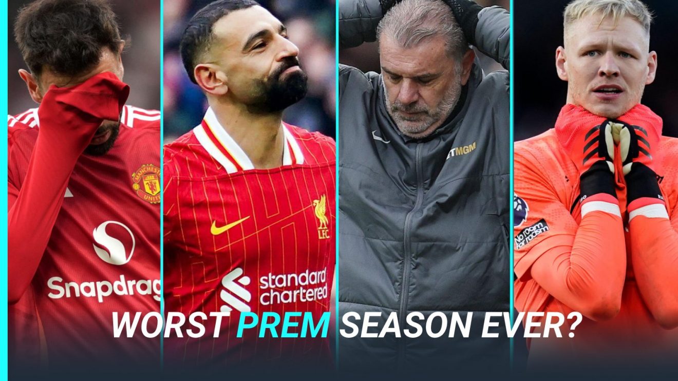 Bruno Fernandes, Mo Salah, Ange Postecoglou, Aaron Ramsdale.