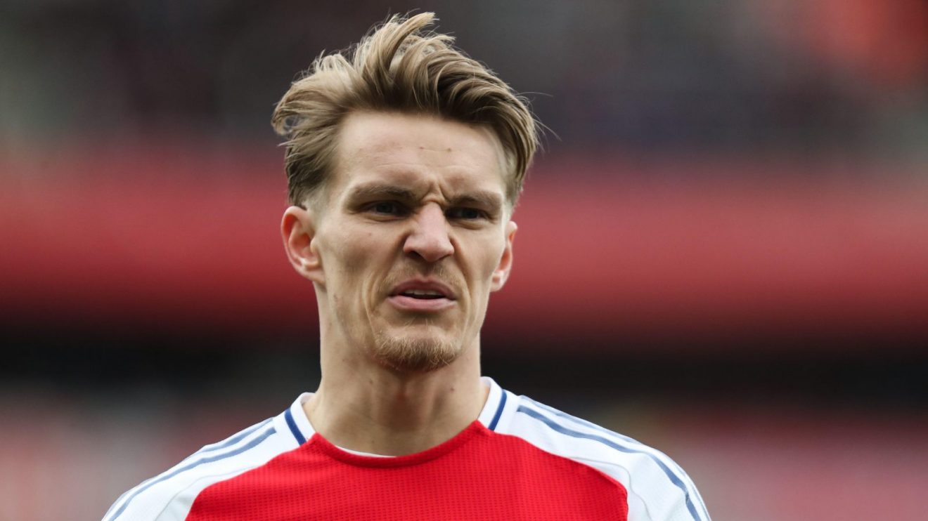 Arsenal midfielder Martin Odegaard