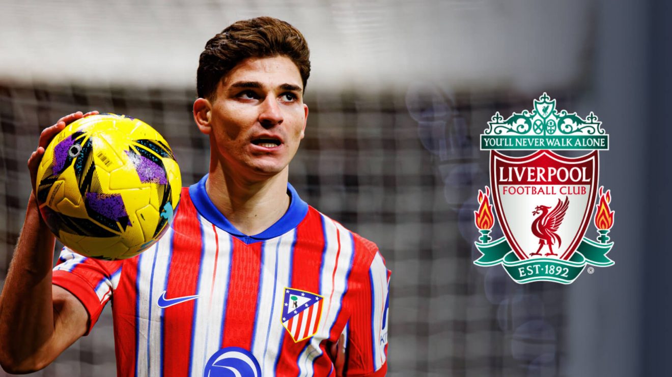 Liverpool transfer target Julian Alvarez