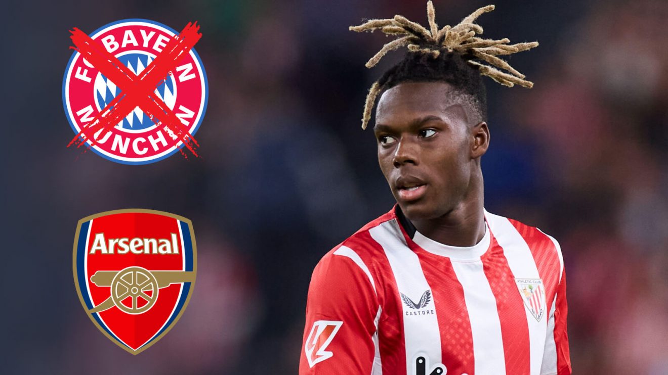 Arsenal transfer target Nico Williams