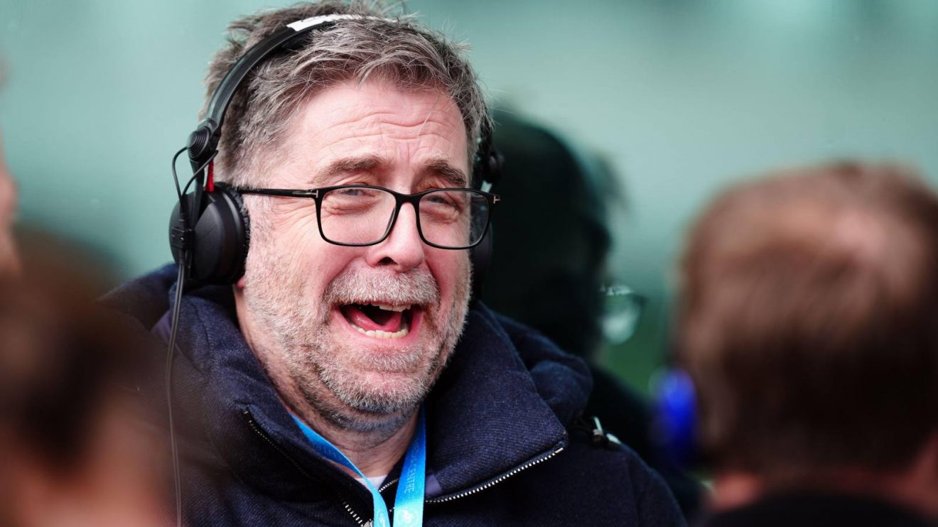 Mark Chapman during the Cheltenham festival