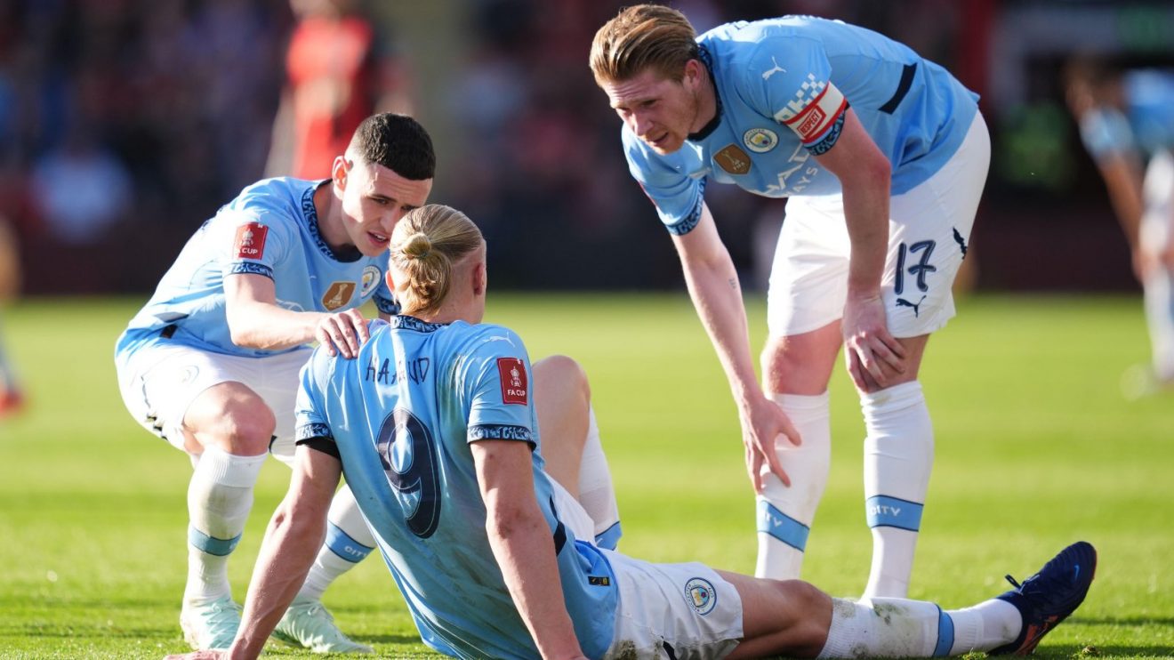 Man City Haaland Foden De Bruyne