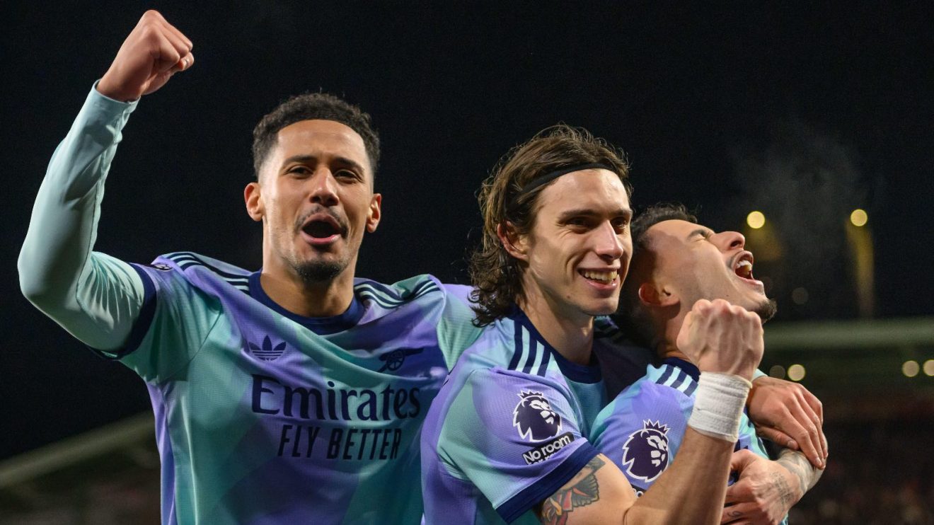 Saliba Calafiori Arsenal