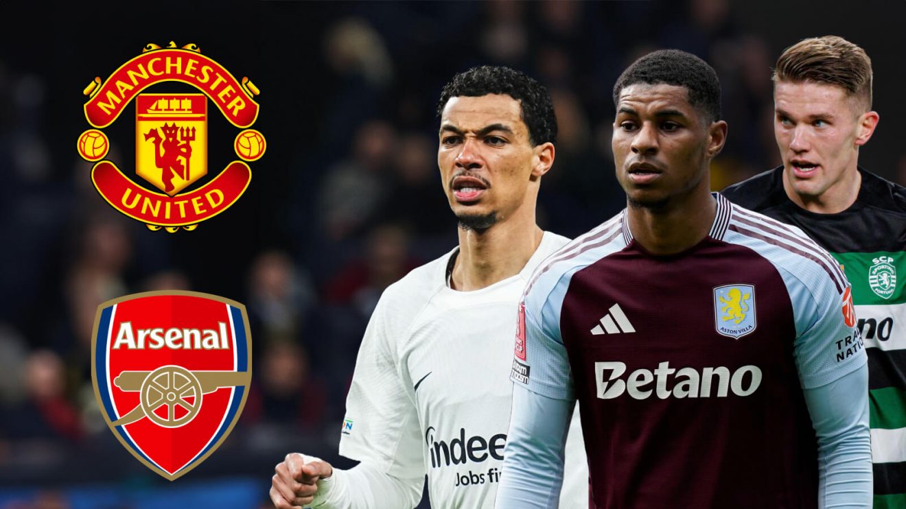 Hugo Ekitike, Viktor Gyokeres and Marcus Rashford