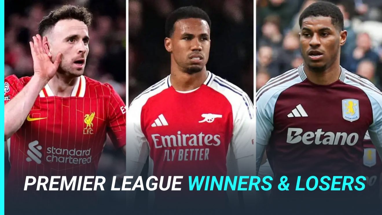 Diogo Jota, Gabriel, Marcus Rashford.