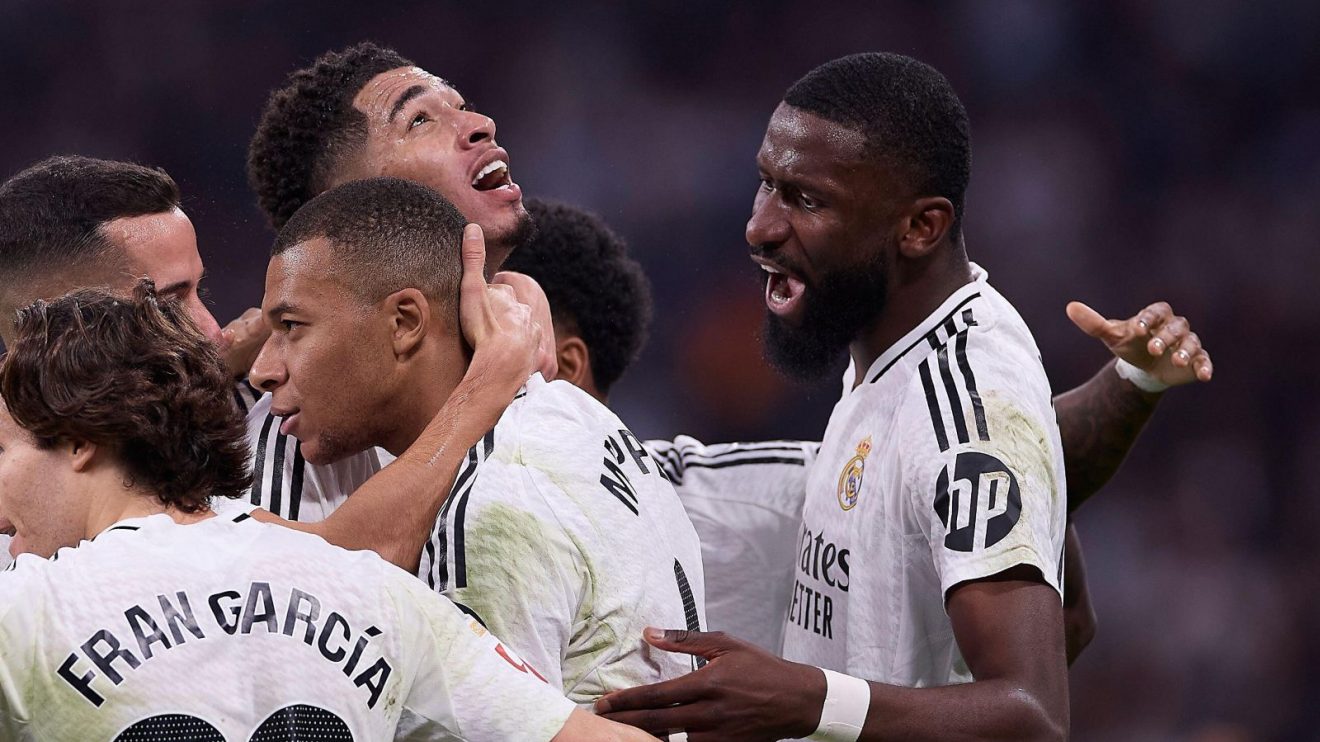 Real Madrid Rudiger Bellingham Mbappe