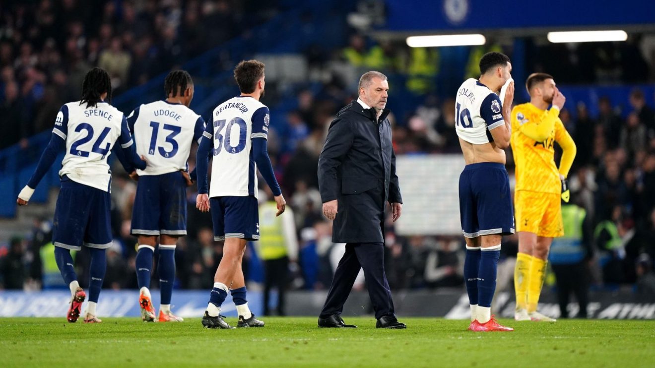 Tottenham boss Ange Postecoglou