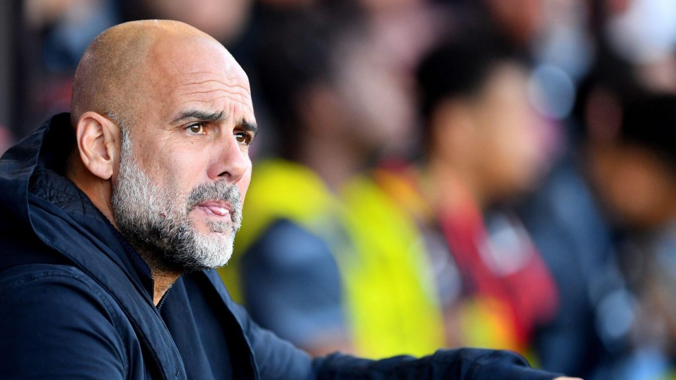 Man City boss Pep Guardiola