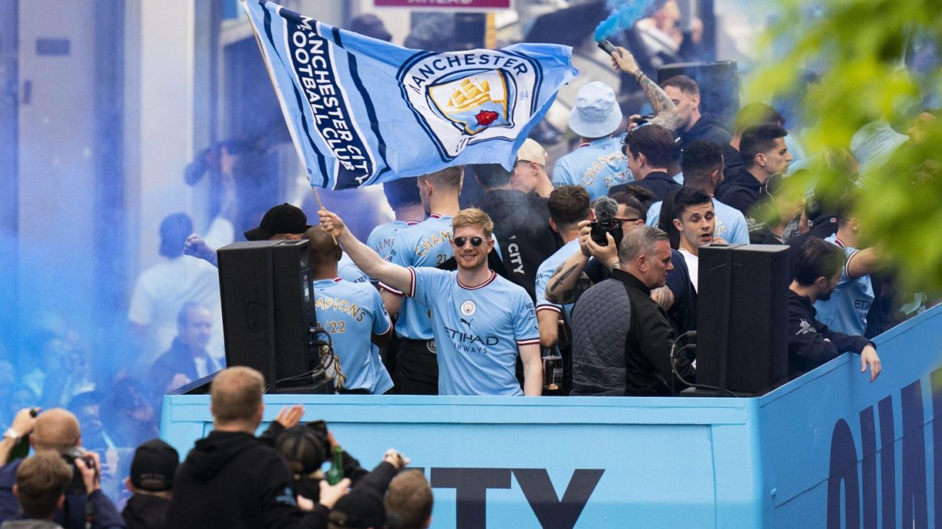 Man City midfielder Kevin de Bruyne