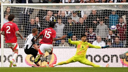 Newcastle’s rise and Manchester United’s freefall spelt out in big fat massive letters