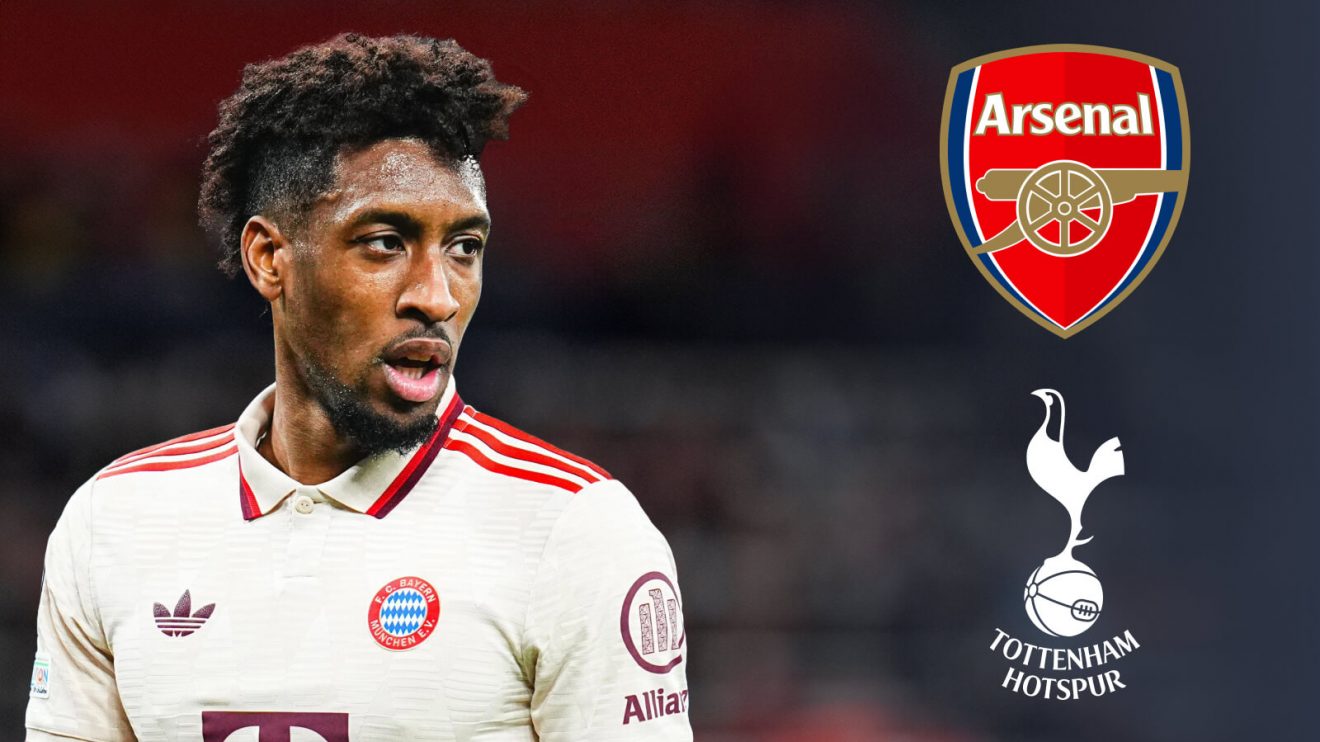 Kingsley Coman, Arsenal, Tottenham