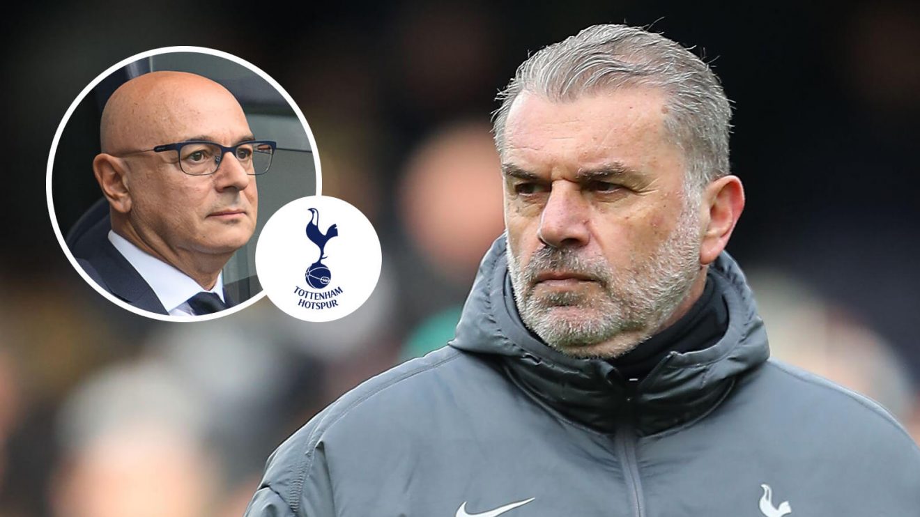 Tottenham duo Ange Postecoglou and Daniel Levy