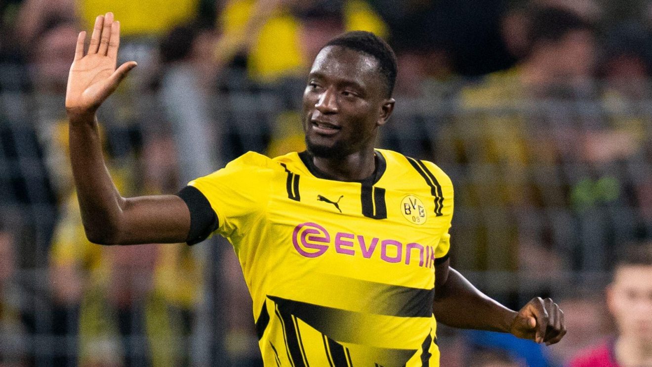 Serhou Guirassy scores a Champions League hat-trick