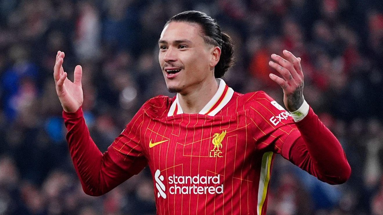 Liverpool forward Darwin Nunez