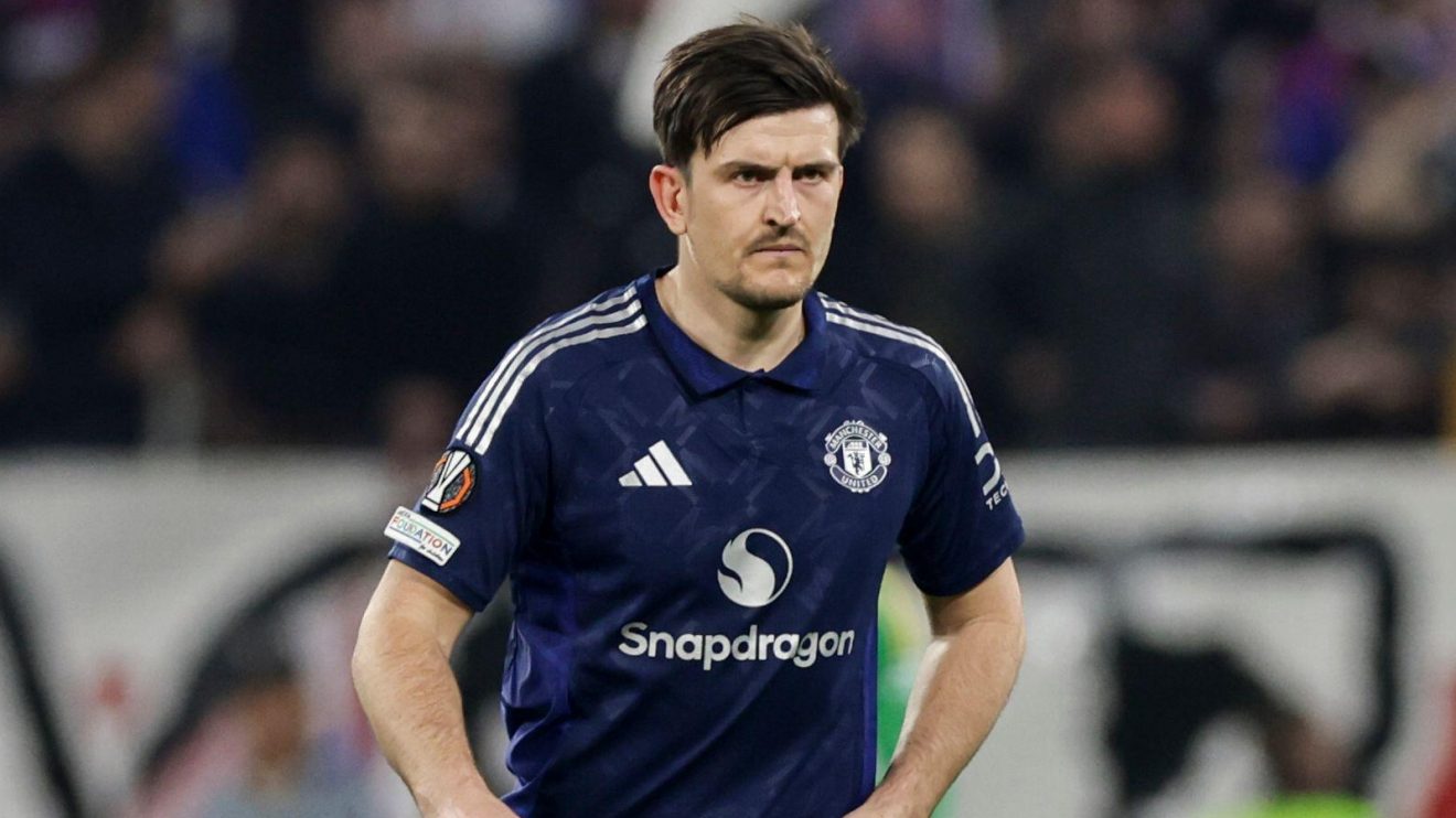 Man Utd defender Harry Maguire