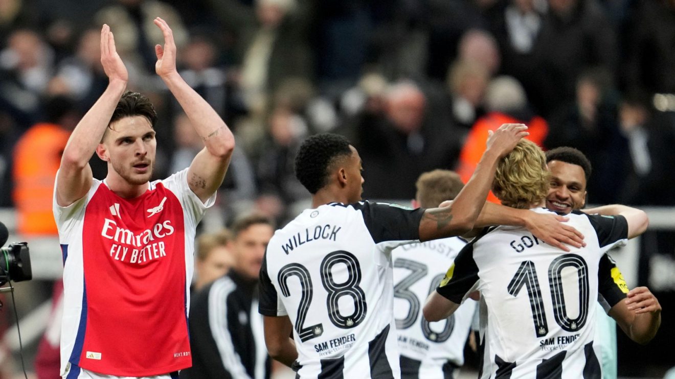 Newcastle and Arsenal