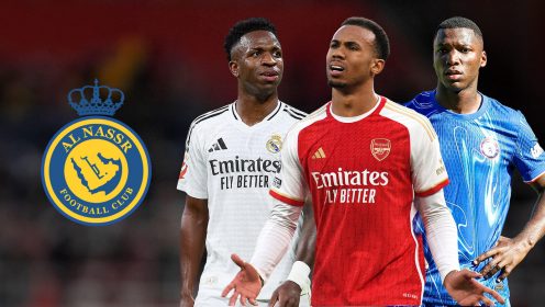 Al-Nassr line up £43m ‘offer’ for Arsenal star in £343m ‘dream squad’ rebuild that includes Vinicius Jr