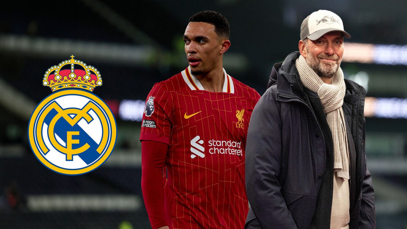Former Liverpool boss Jurgen Klopp and Trent Alexander-Arnold