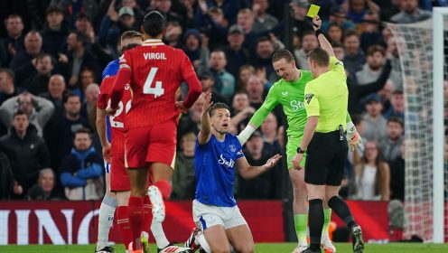 Liverpool: PGMOL admits latest VAR ‘error’ with ‘red card challenge’ missed in Merseyside derby