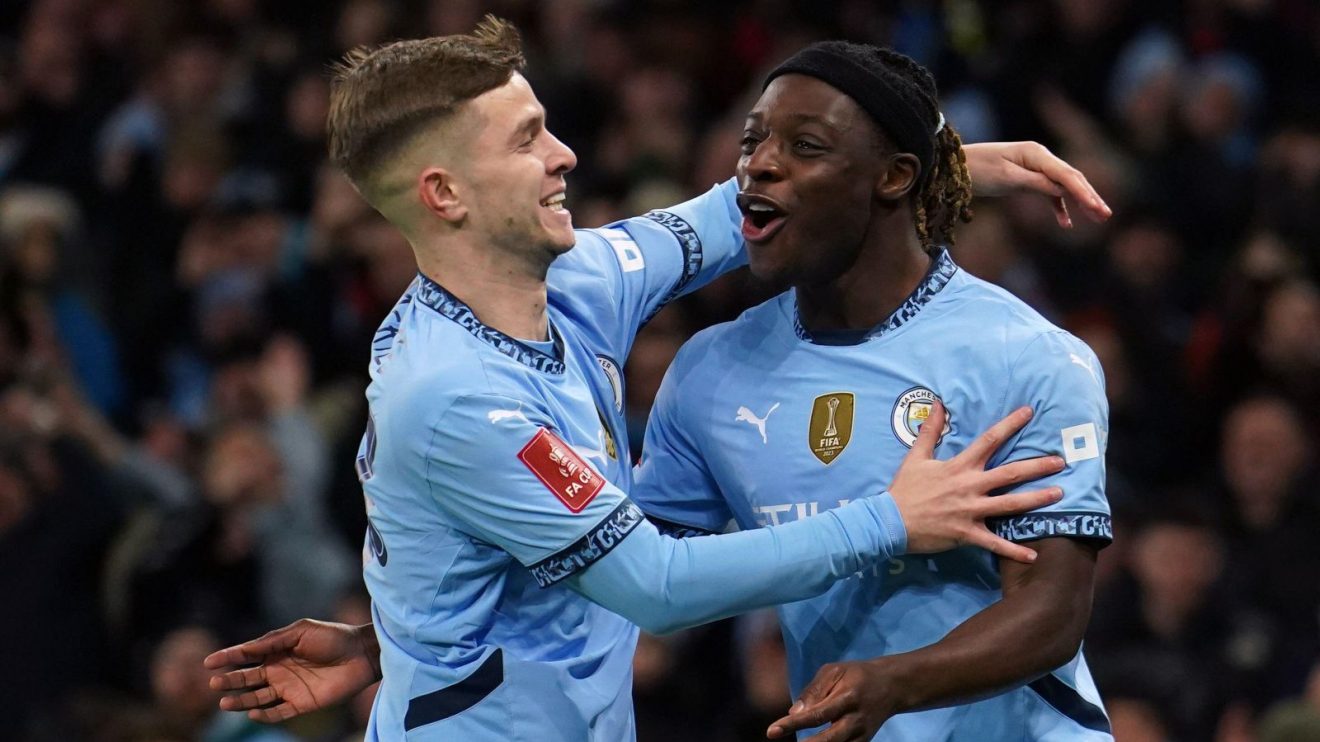Man City McAtee Doku Man Utd