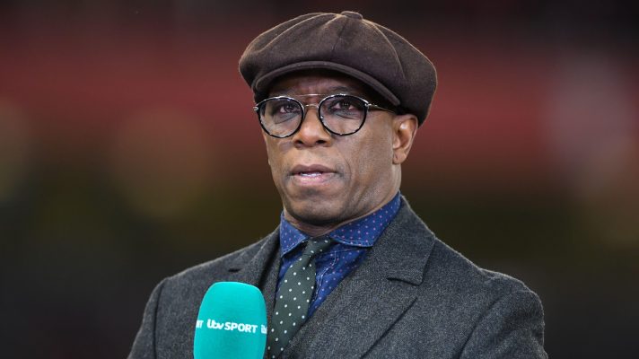 Former Arsenal striker Ian Wright