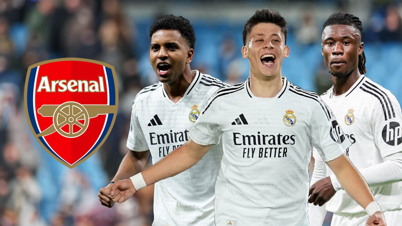 Arsenal transfer target Rodrygo, Arda Guler and Eduardo Camavinga