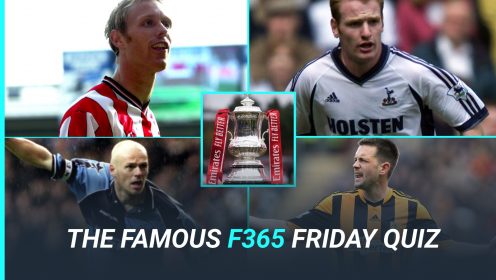 The Famous F365 Friday Quiz: FA Cup semi-final goalscorers…