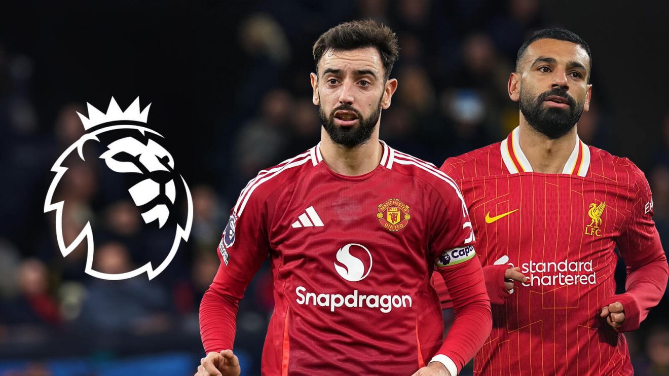 Mo Salah and Bruno Fernandes