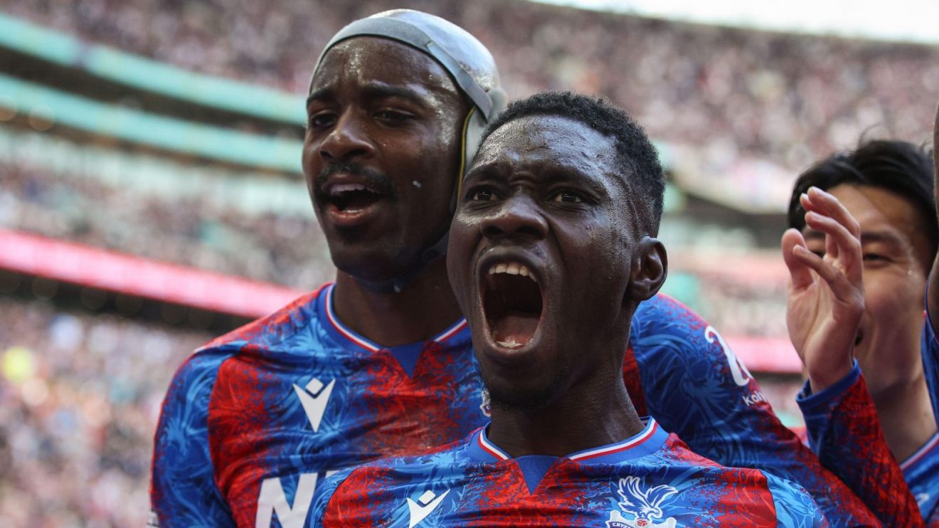 Crystal Palace FA CUp Mateta Sarr