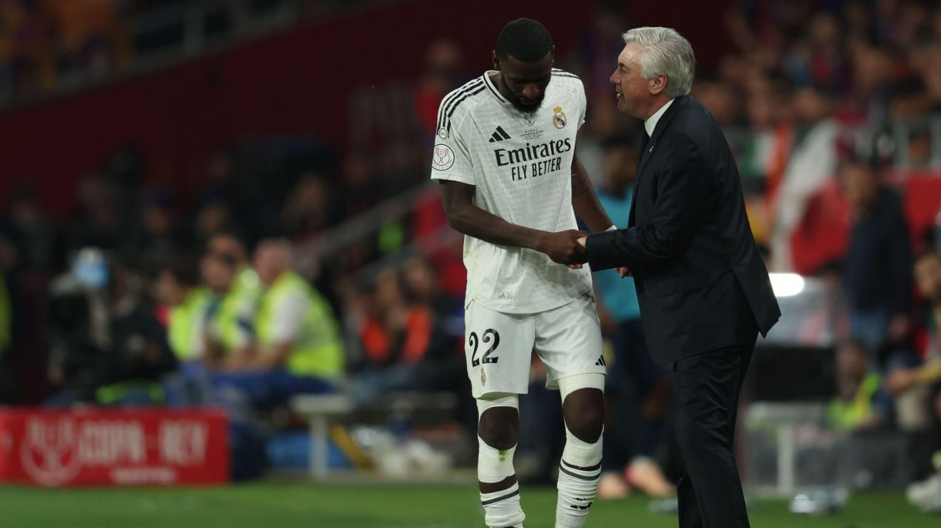 Real Madrid defender Antonio Rudiger