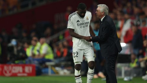 Real Madrid star Rudiger is ‘going to get a historic ban’ for throwing ice at referee vs Barcelona