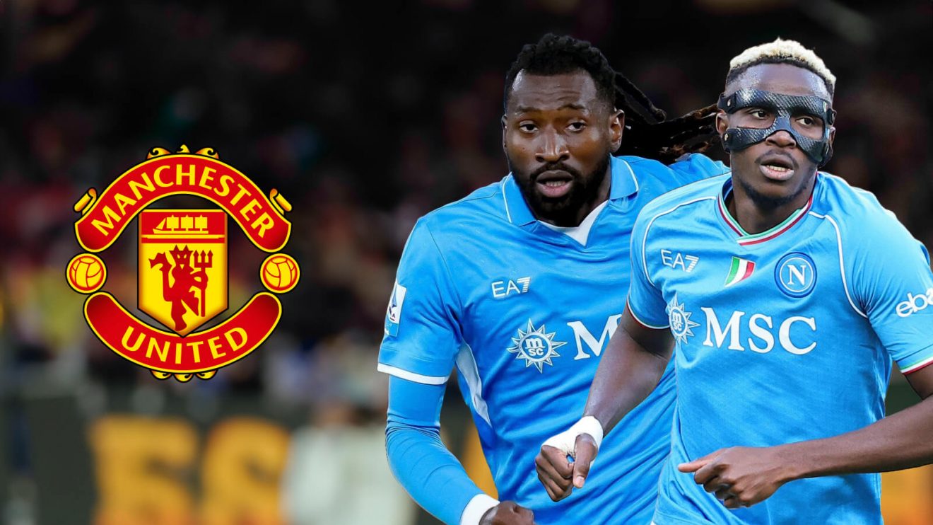 Man Utd transfer target Frank Anguissa and Victor Osimhen