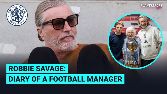 Robbie Savage took the Macclesfield players to Portugal after collecting the NPL title.