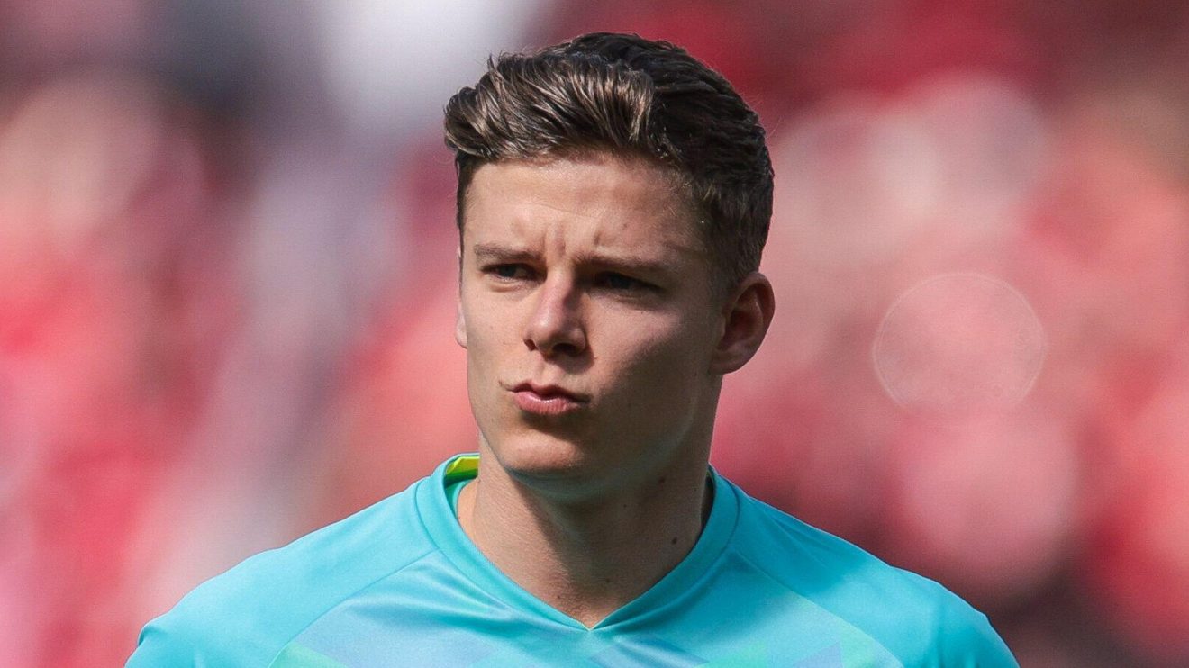 Finn Dahmen is a transfer target for Leeds United
