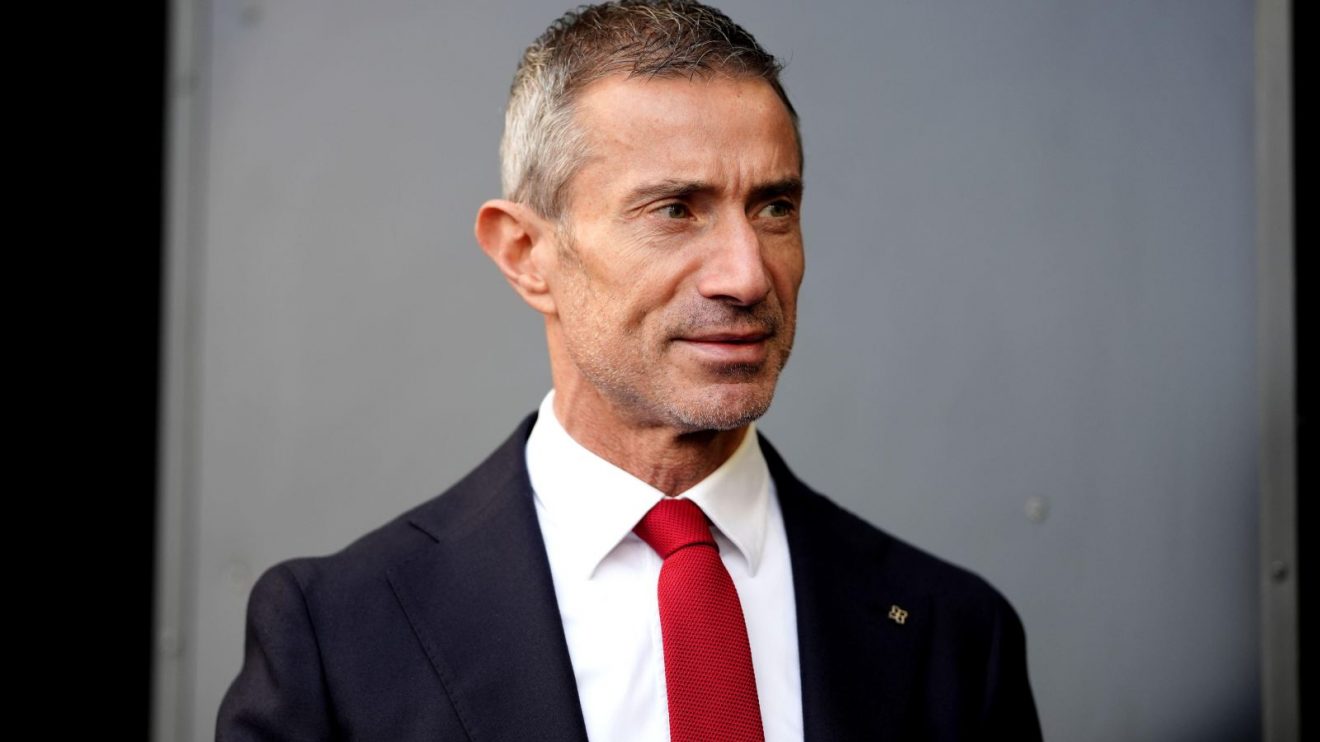 Arsenal director of football Andrea Berta arriving for a Premier League match