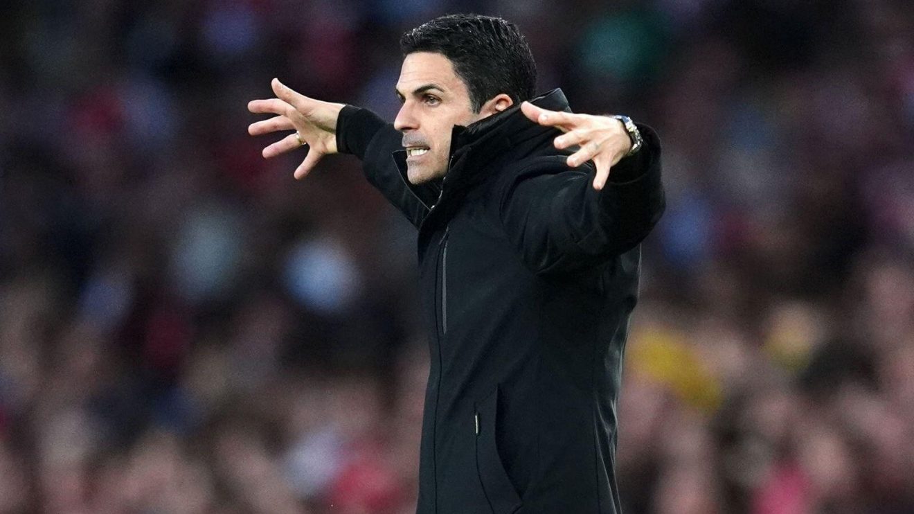 Arsenal manager Mikel Arteta