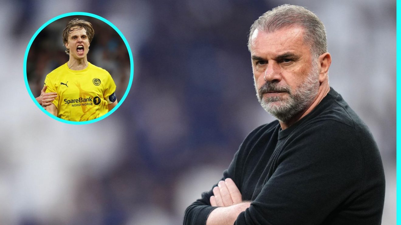 Ulrik Saltnes and Ange Postecoglou