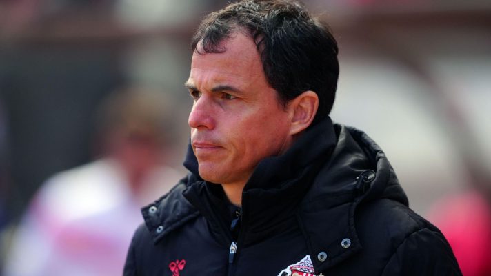 Sunderland head coach Regis Le Bris during a match