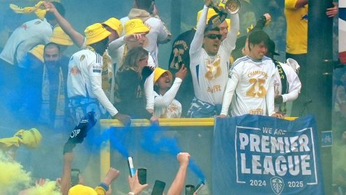 Leeds: Marathe makes ‘one of best in Europe’ claim as Ampadu slip-up hints at transfer during parade