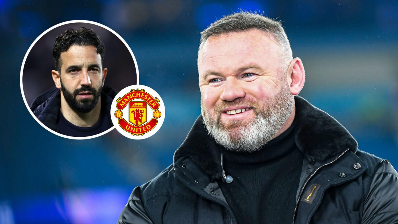 Man Utd legend Wayne Rooney and Ruben Amorim