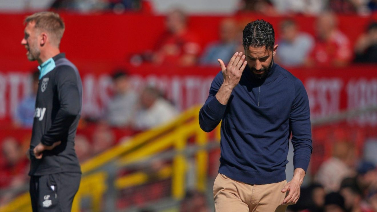 Ruben Amorim is embarrassed