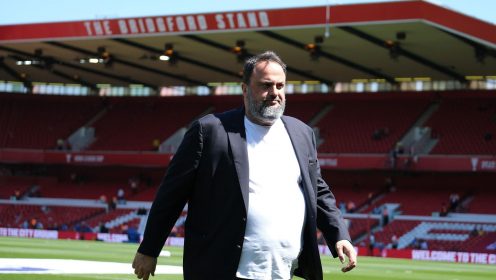 Villainous Evangelos Marinakis has exuded main character energy in spades in 2025