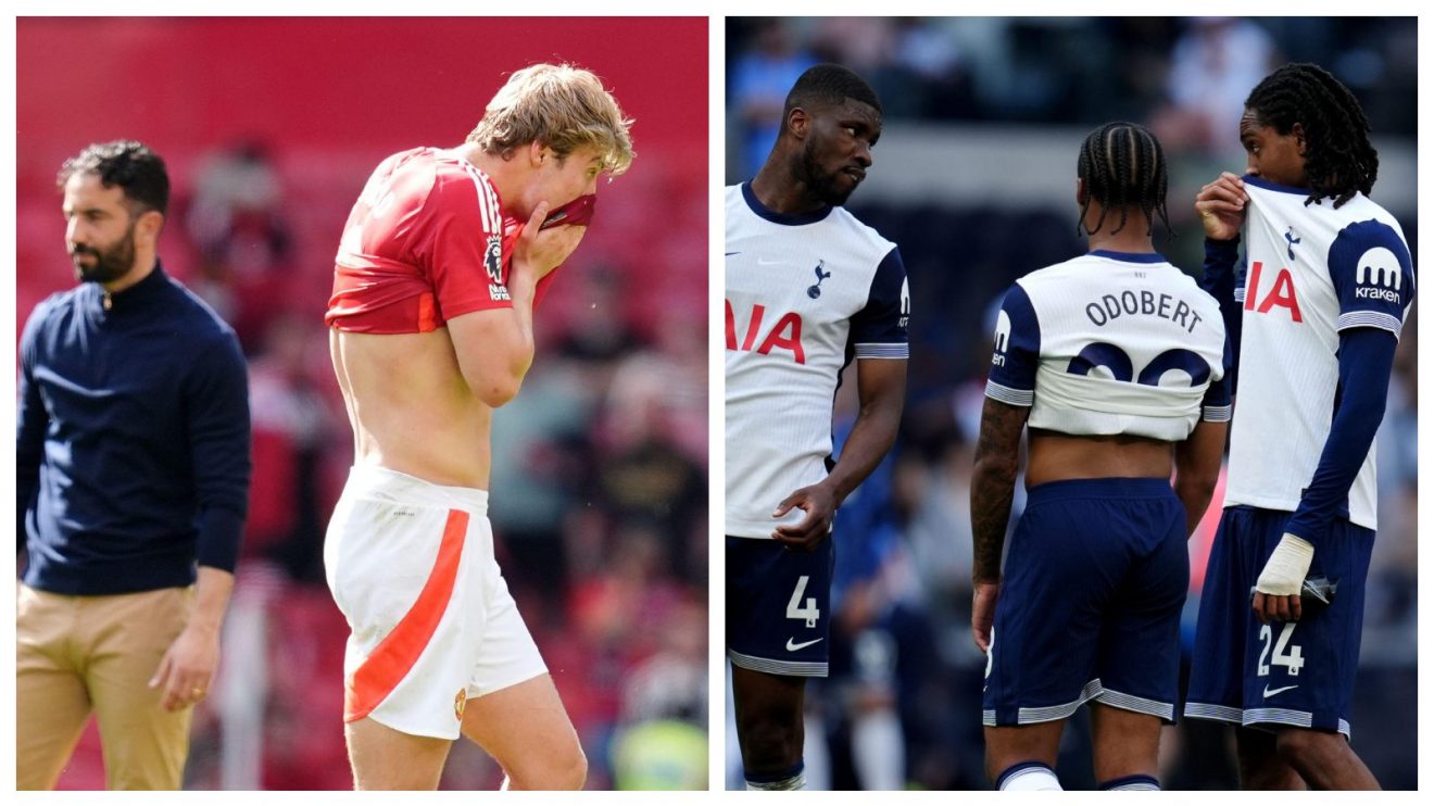 Man Utd and Spurs bin fires
