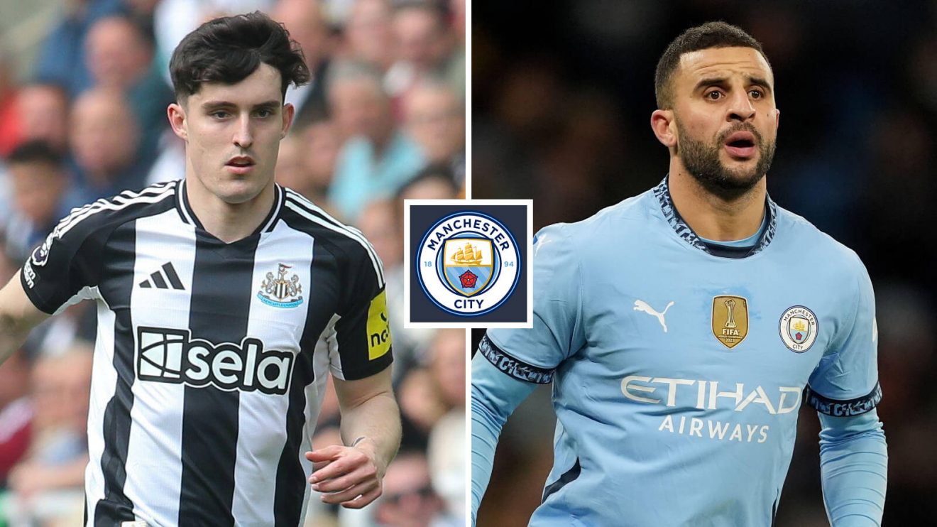 Tino Livramento, Kyle Walker