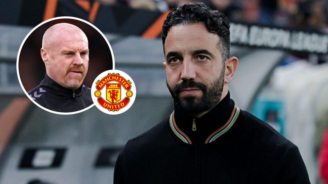 Man Utd boss Ruben Amorim and Sean Dyche